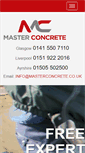 Mobile Screenshot of masterconcrete.co.uk